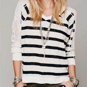 Free People chocolate mint sweater